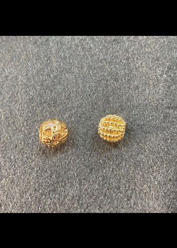 Renkli İşlemeli Boncuklu Kadın Charm - Görsel 6