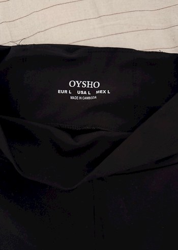 Siyah Kadın Midi Tayt Esnek Kumaş - Görsel 3