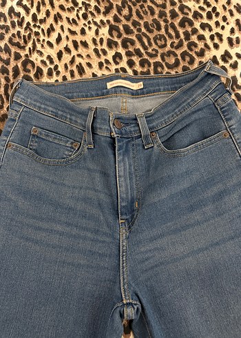 Mavi Midi Kadın Denim Jean Levis - Görsel 2