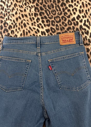 Mavi Midi Kadın Denim Jean Levis - Görsel 3