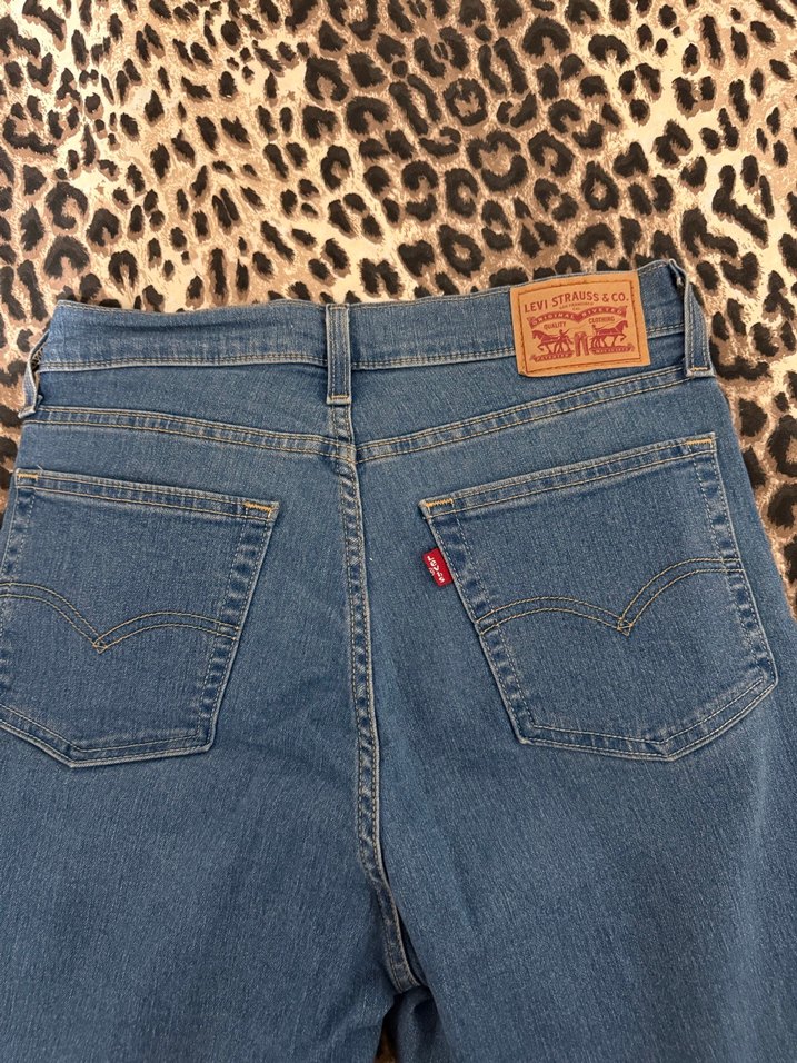 Mavi Midi Kadın Denim Jean Levis - Görsel 3