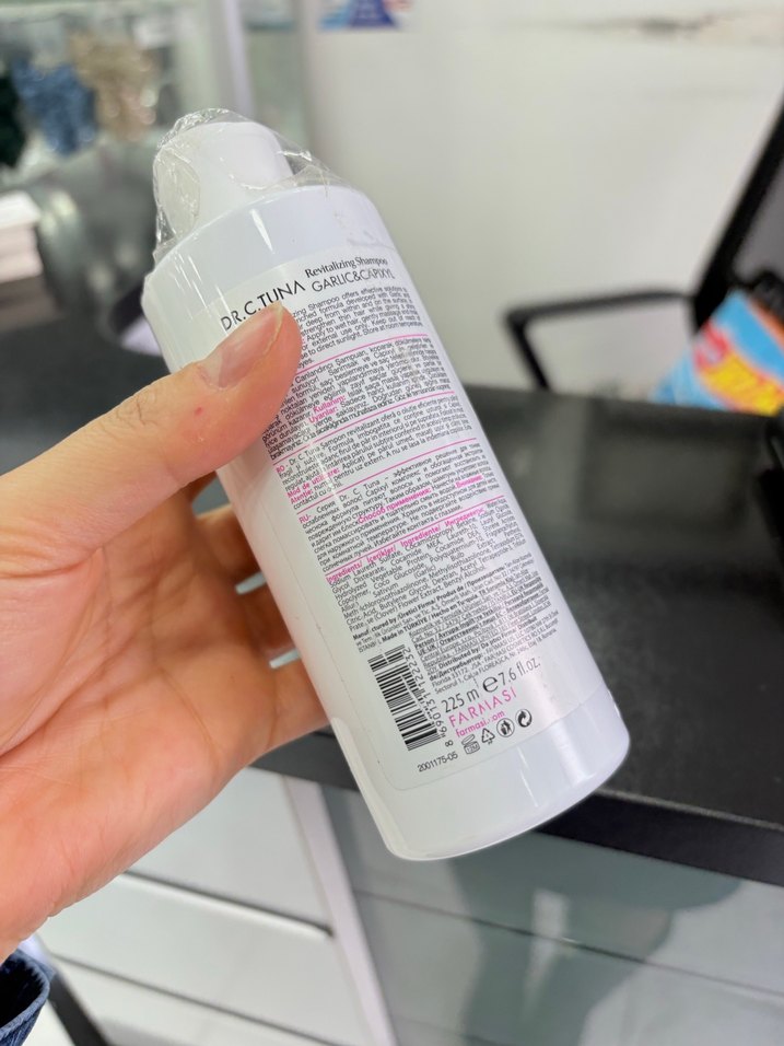 Dr.C.Tuna Canlandırıcı Sarımsaklı Şampuan 225 ml - Görsel 2