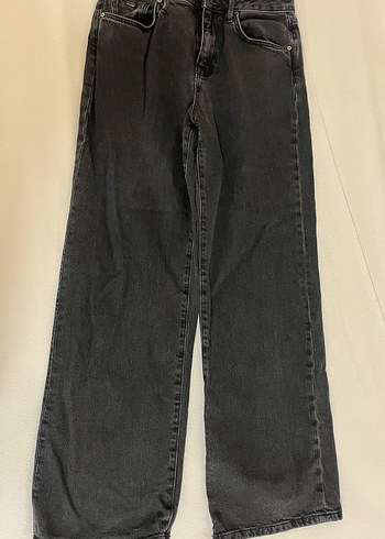 COLIN'S Gri Düğmeli Kadın Denim Pantolon - Görsel 4