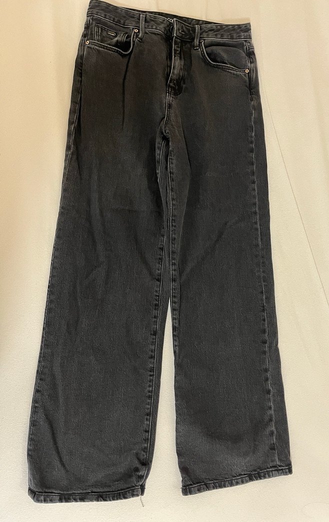 COLIN'S Gri Düğmeli Kadın Denim Pantolon - Görsel 4