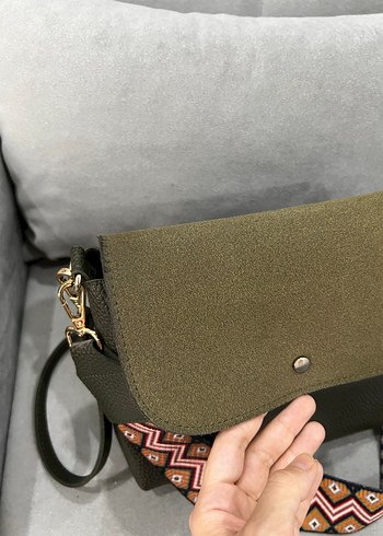 Haki Kadın Çapraz Çanta/ Omuz Çantası - Görsel 5