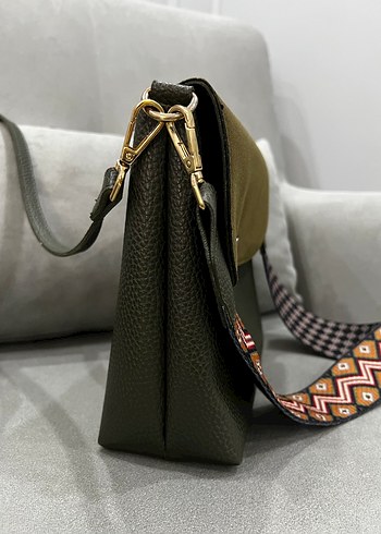 Haki Kadın Çapraz Çanta/ Omuz Çantası - Görsel 3