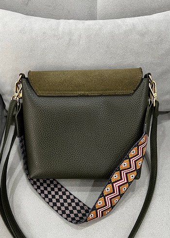 Haki Kadın Çapraz Çanta/ Omuz Çantası - Görsel 4