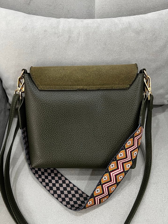 Haki Kadın Çapraz Çanta/ Omuz Çantası - Görsel 4