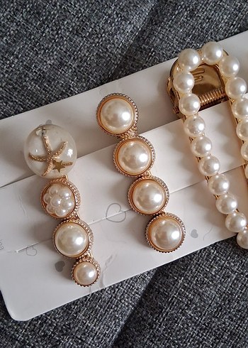 İnci toka seti, 4'lü - Görsel 2