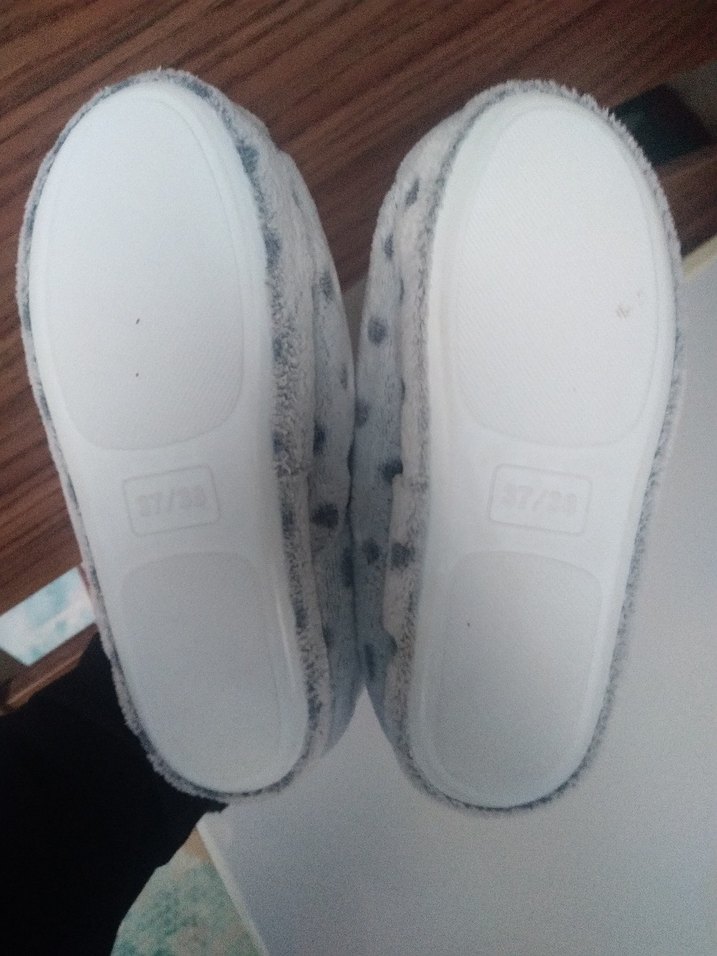 Gri Puantiyeli ve Pembe Kurdaliyeli Panduf - Görsel 3