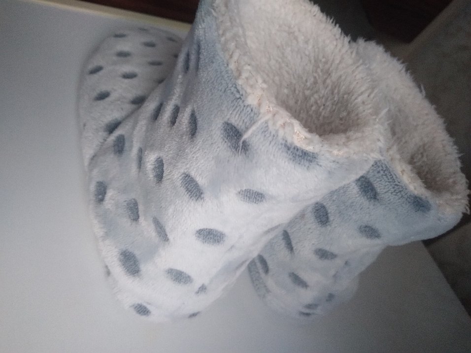 Gri Puantiyeli ve Pembe Kurdaliyeli Panduf - Görsel 4