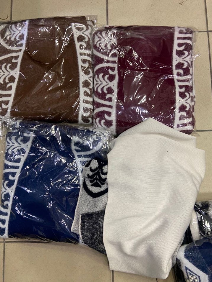 Uzun Kollu Kahverengi Nakışlı Kadın Elbisesi - Görsel 4