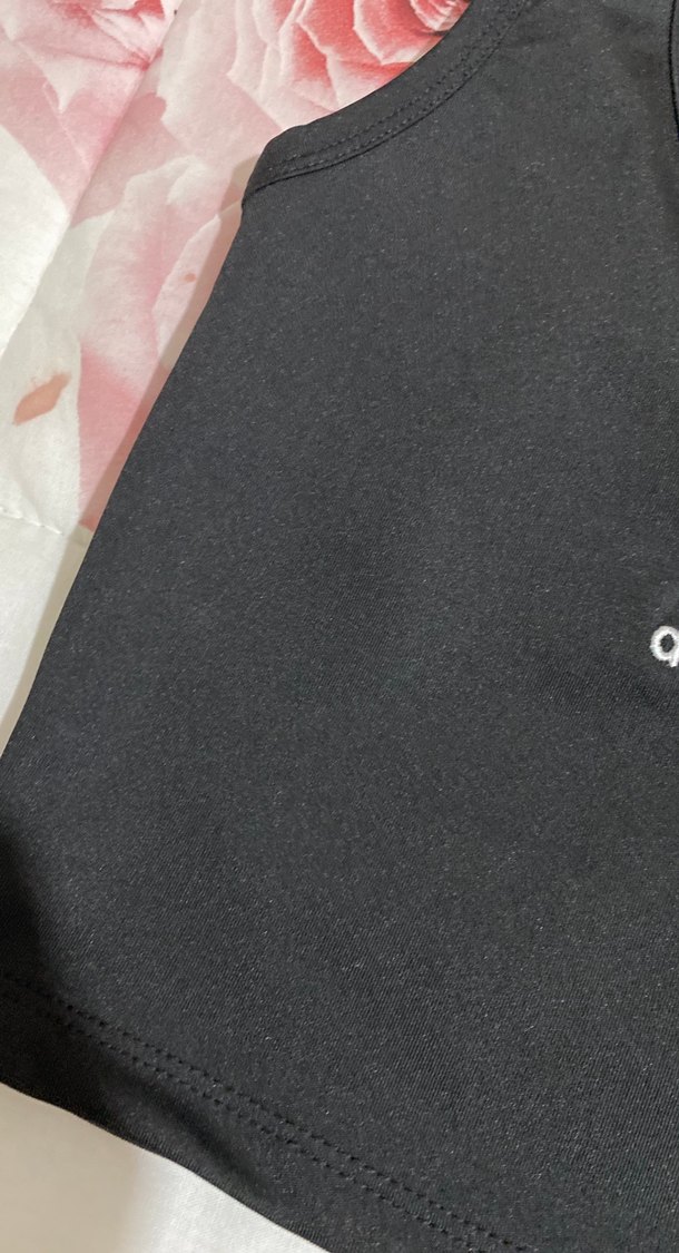 adidas Siyah Spor Crop Top - Görsel 4