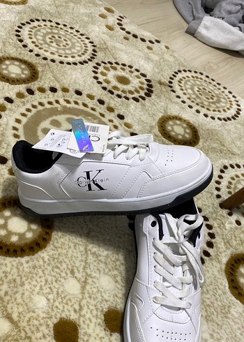 Beyaz erkek Spor Ayakkabı Kalın Tabanlı - Görsel 3