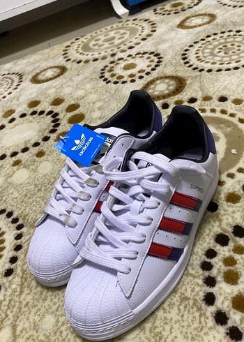 Beyaz Adidas erkek Spor Ayakkabısı - Görsel 2