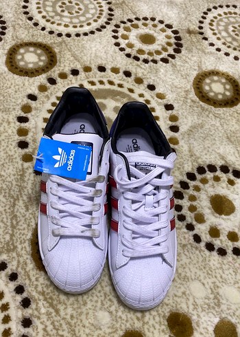 Beyaz Adidas erkek Spor Ayakkabısı - Görsel 5