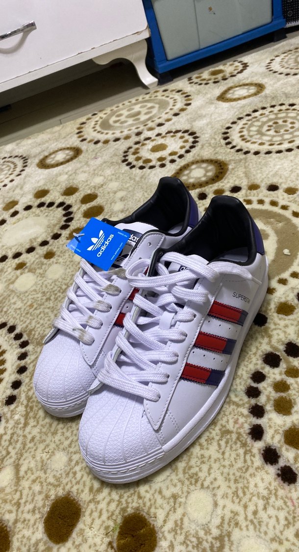 Beyaz Adidas erkek Spor Ayakkabısı - Görsel 2