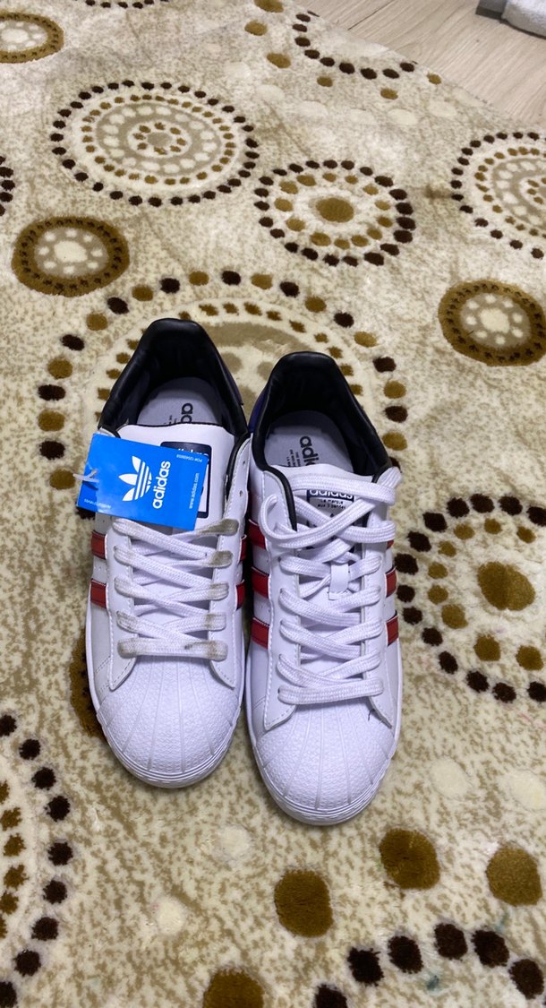 Beyaz Adidas erkek Spor Ayakkabısı - Görsel 5