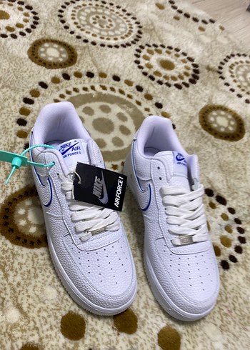 Nike Air Force 1 Beyaz erkek  Spor Ayakkabı - Görsel 7