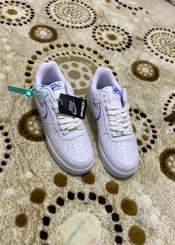 Nike Air Force 1 Beyaz erkek  Spor Ayakkabı - Görsel 6