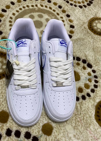 Nike Air Force 1 Beyaz erkek  Spor Ayakkabı - Görsel 2