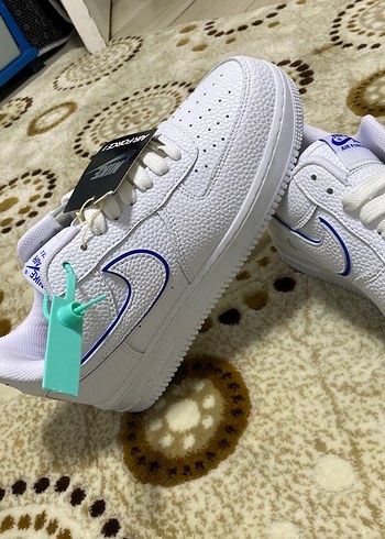 Nike Air Force 1 Beyaz erkek  Spor Ayakkabı - Görsel 3