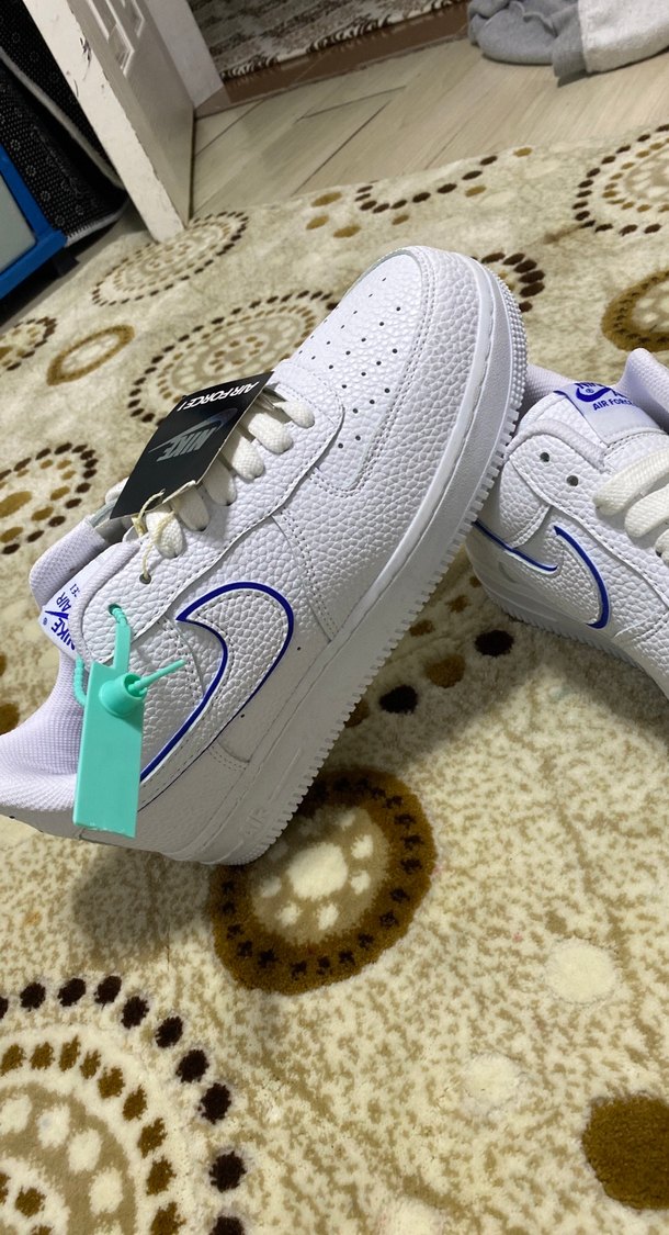 Nike Air Force 1 Beyaz erkek  Spor Ayakkabı - Görsel 3
