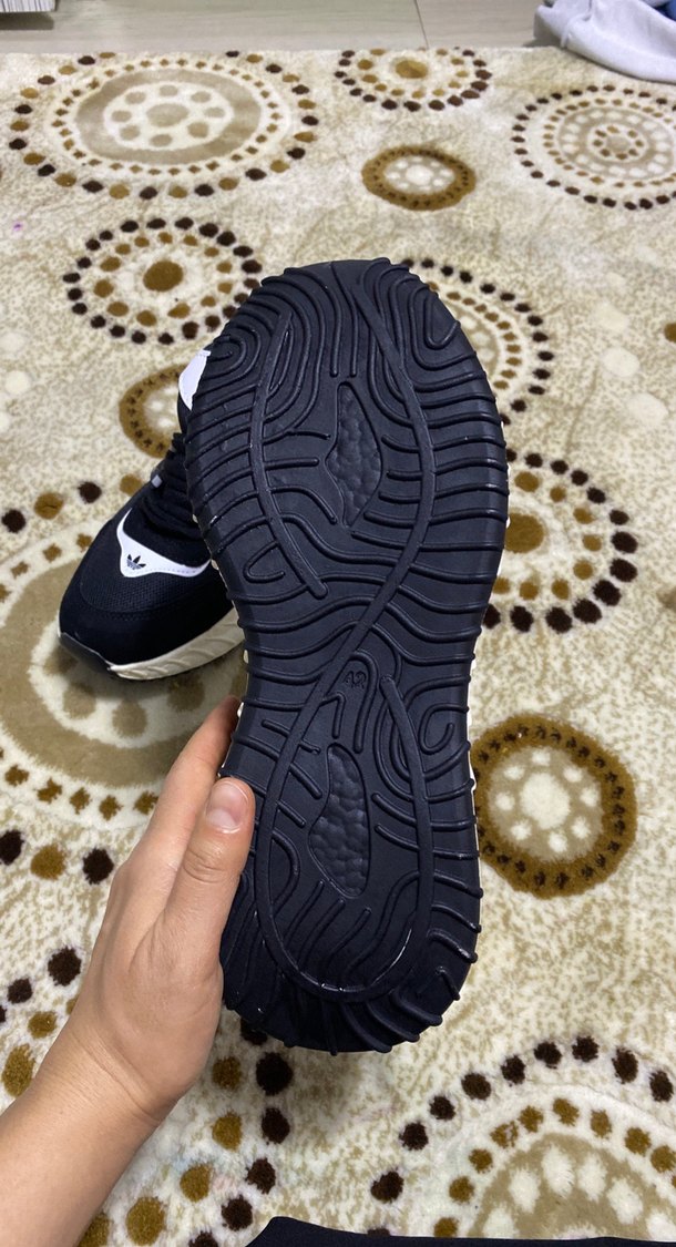 Adidas Siyah Beyaz Bağcıklı Erkek Spor Ayakkabı - Görsel 4