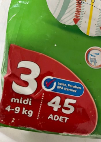 Molfix Midi Bebek Bezi 3 Numara 17 Adet 4-9 kg - Görsel 2
