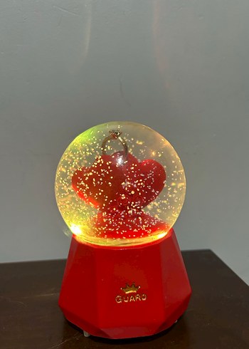 Kırmızı Kalpli Dekoratif Figürin - Görsel 2