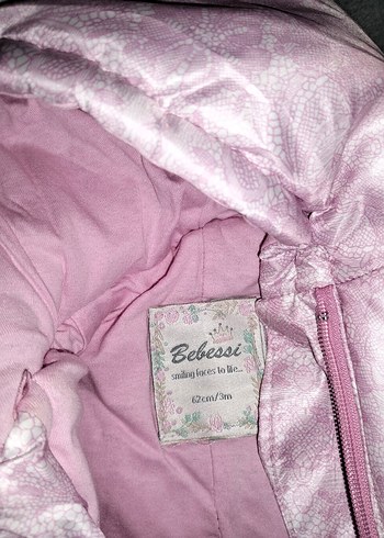 Peluş Detaylı Pembe Bebek Tulumu - Görsel 3