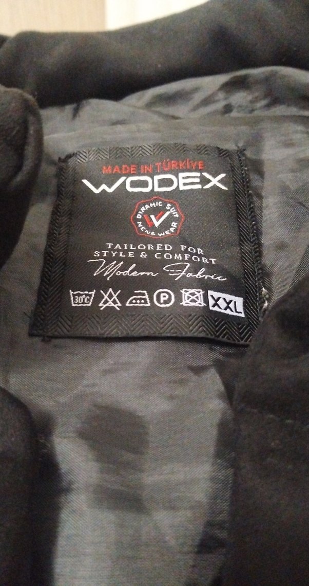 Siyah Süet Erkek Düğmeli Ceket - Görsel 3