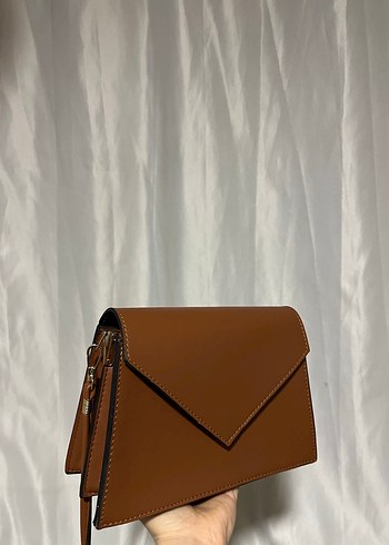 Kahverengi Deri Kadın Çanta - Görsel 2