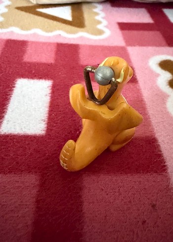 Sarı Ejderha Figür Aksiyon Oyuncak 1999 burger king koleksiyon - Görsel 4