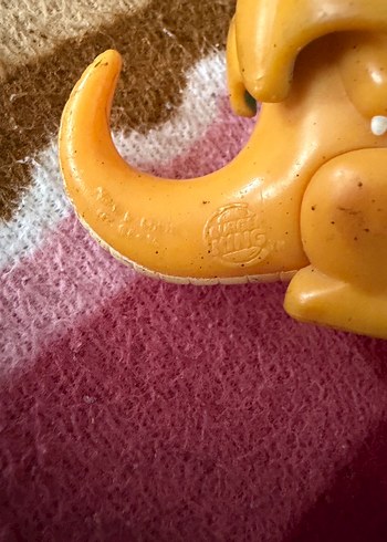 Sarı Ejderha Figür Aksiyon Oyuncak 1999 burger king koleksiyon - Görsel 2