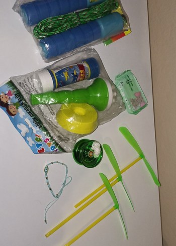 yeşil oyuncak seti - Görsel 5