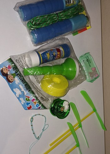 yeşil oyuncak seti - Görsel 4