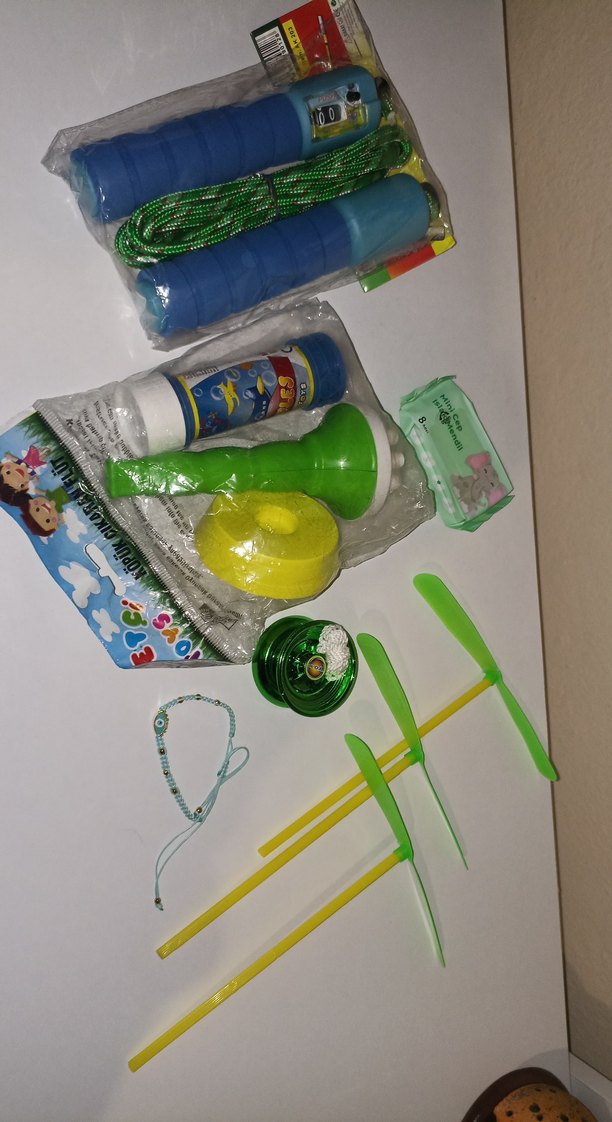 yeşil oyuncak seti - Görsel 5