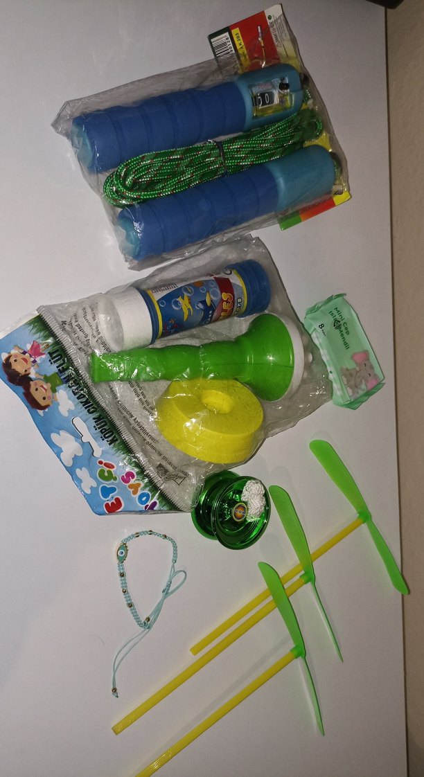 yeşil oyuncak seti - Görsel 4