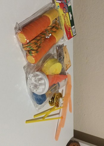 Turuncu Çocuk Oyuncak Seti - Görsel 2