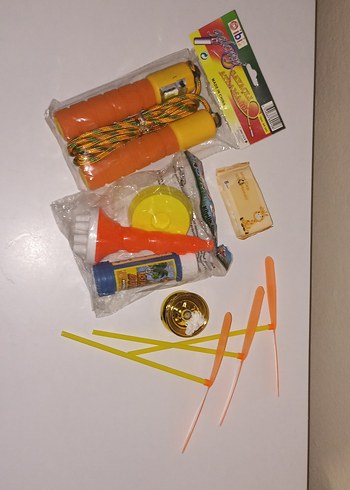 Turuncu Çocuk Oyuncak Seti - Görsel 3