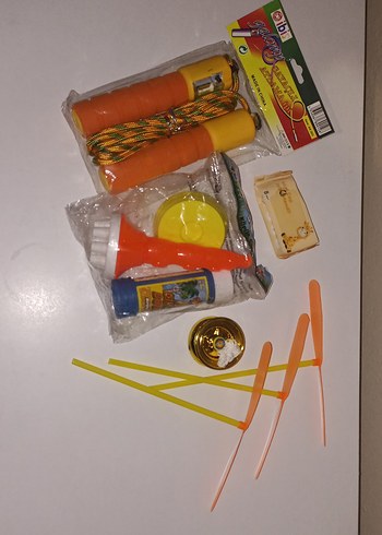 Turuncu Çocuk Oyuncak Seti - Görsel 4