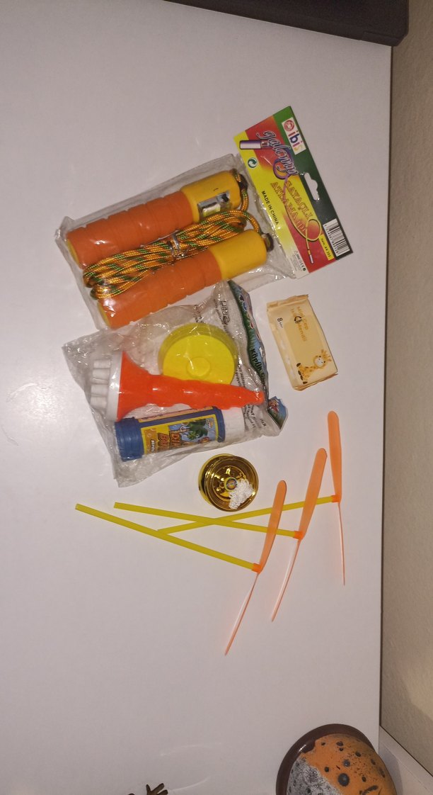 Turuncu Çocuk Oyuncak Seti - Görsel 3