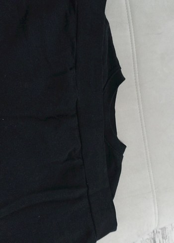 Siyah Baskılı Pamuklu Kadın Sweatshirt - Görsel 5