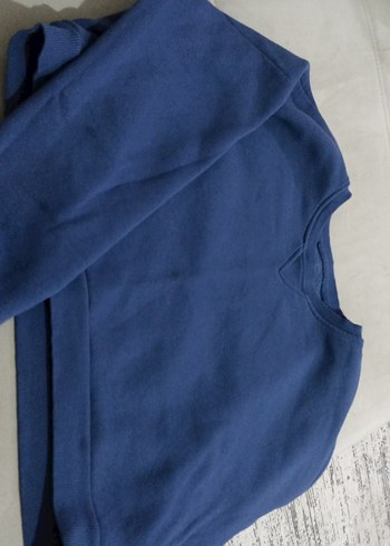 Mavi Kadın Oversize Sweatshirt - Görsel 2