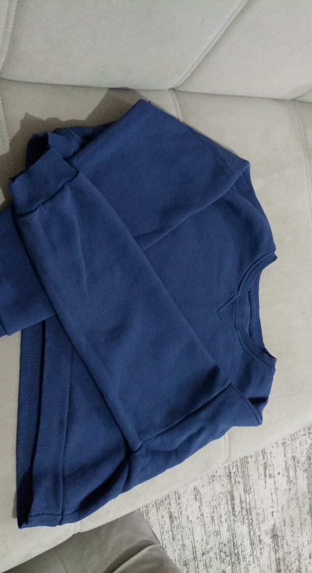 Mavi Kadın Oversize Sweatshirt - Görsel 5