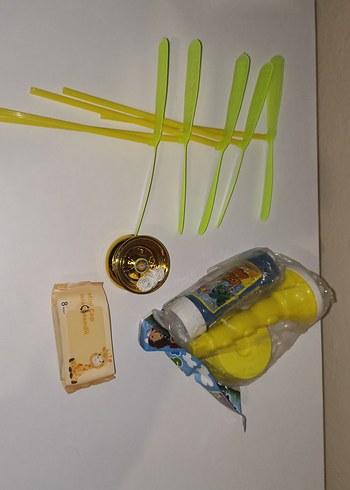 Sarı Köpük Baloncuk Oyuncak Seti - Görsel 3