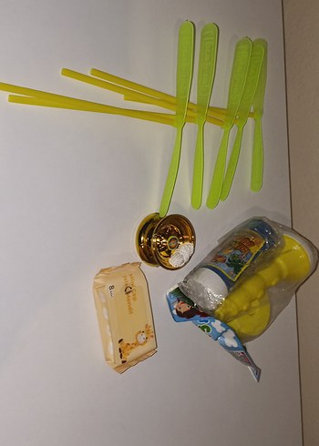 Sarı Köpük Baloncuk Oyuncak Seti - Görsel 2