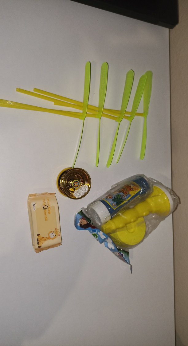 Sarı Köpük Baloncuk Oyuncak Seti - Görsel 3