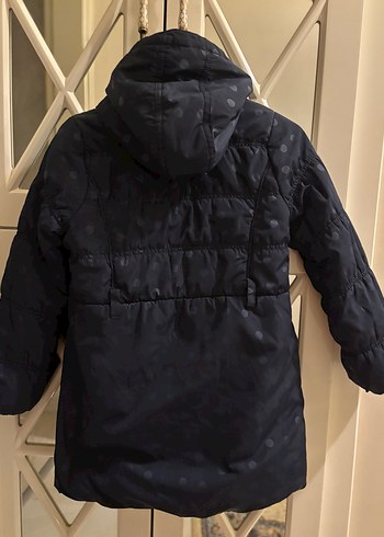 Kız Çocuk lacivert Mont - Görsel 2